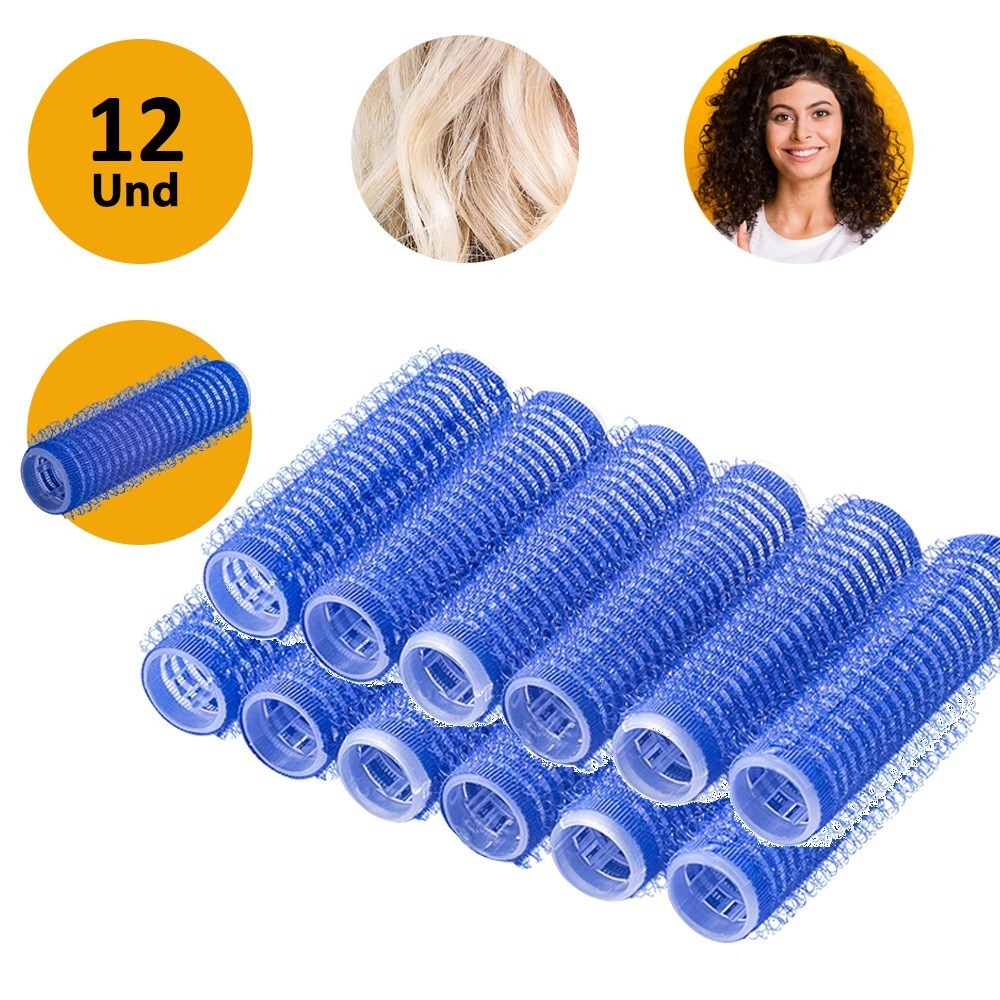 Kit 30 Bobs Para Cabelo Formador de Cachos 16mm Salão de Beleza Casa ...