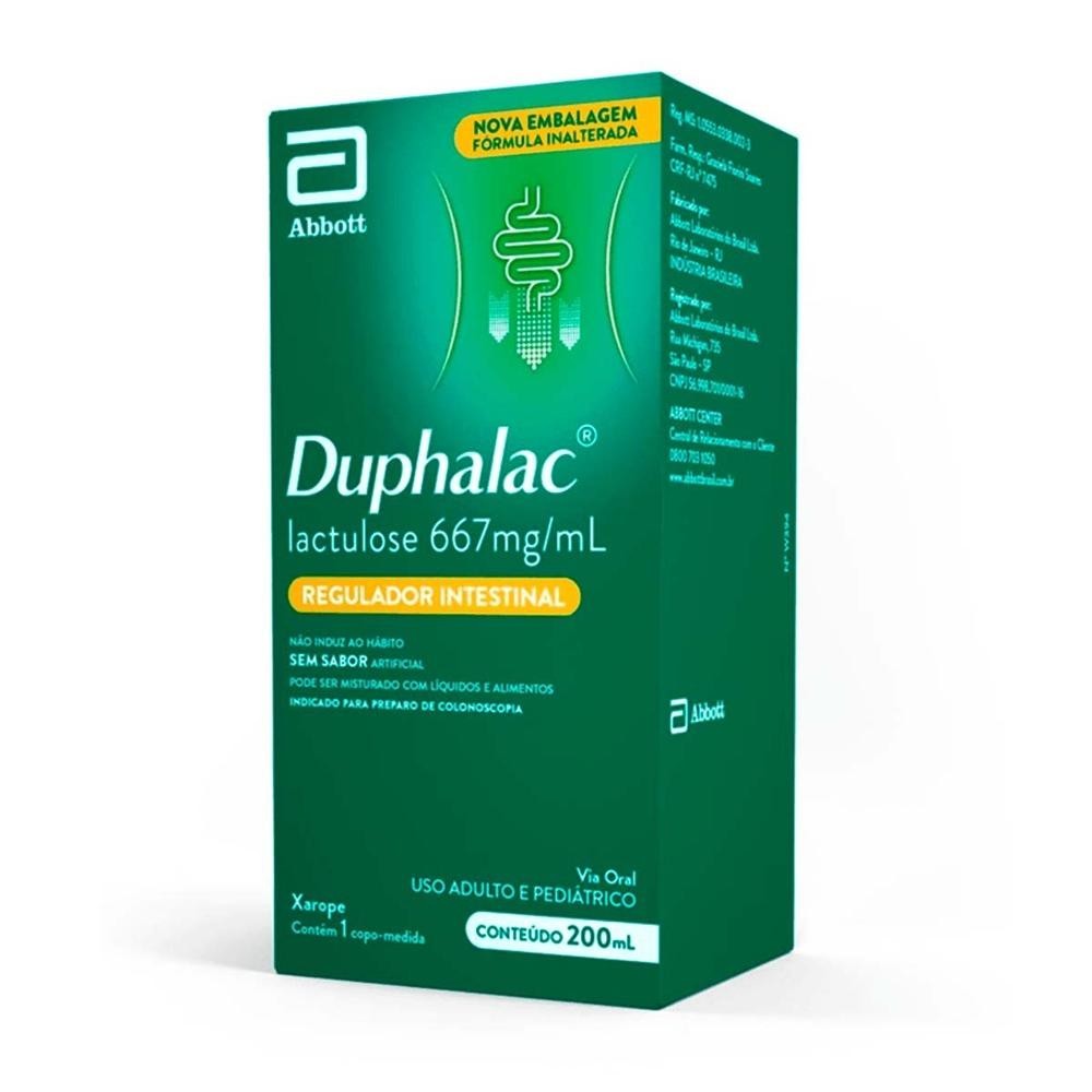 Lactulose - Duphalac 667mg/ml Xarope 200ml | Shopee Brasil