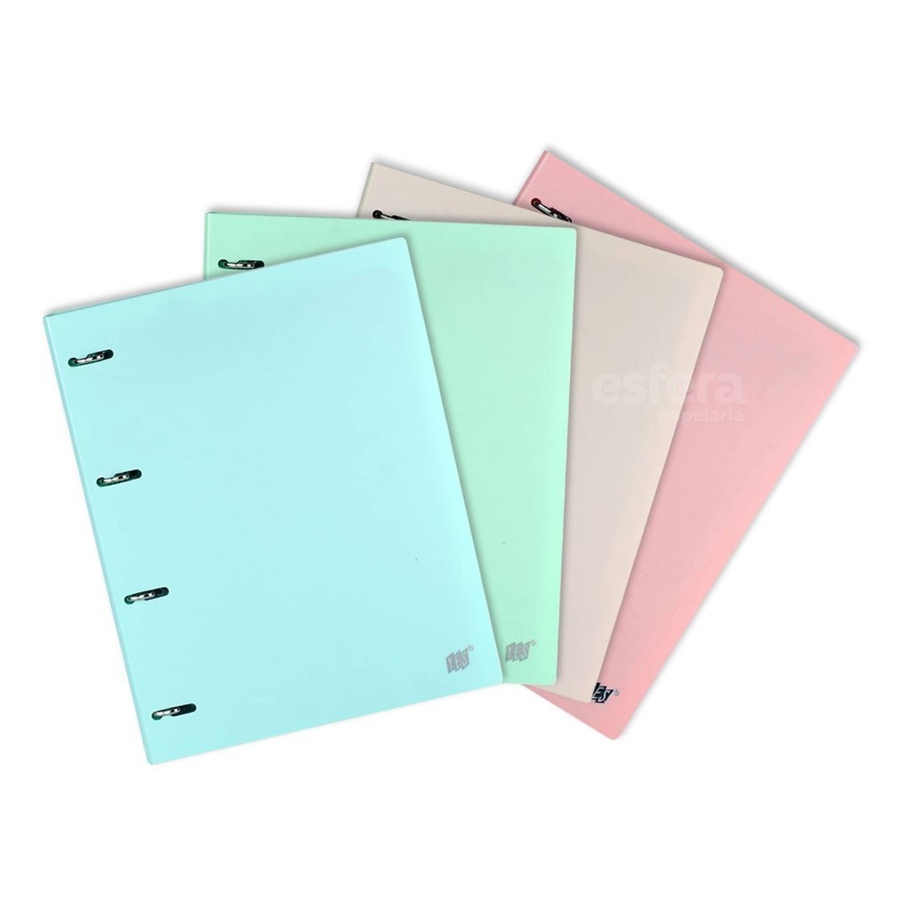 Fichário A4 Tom Pastel YES