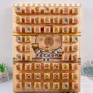 Random 1Box Resina Capybara Ornamento Figurino Animal Miniatura Fada Jardim Doll House Decoração Casa De Bonecas DIY Micro Paisagem Presentes Para O Dia Das Crianças