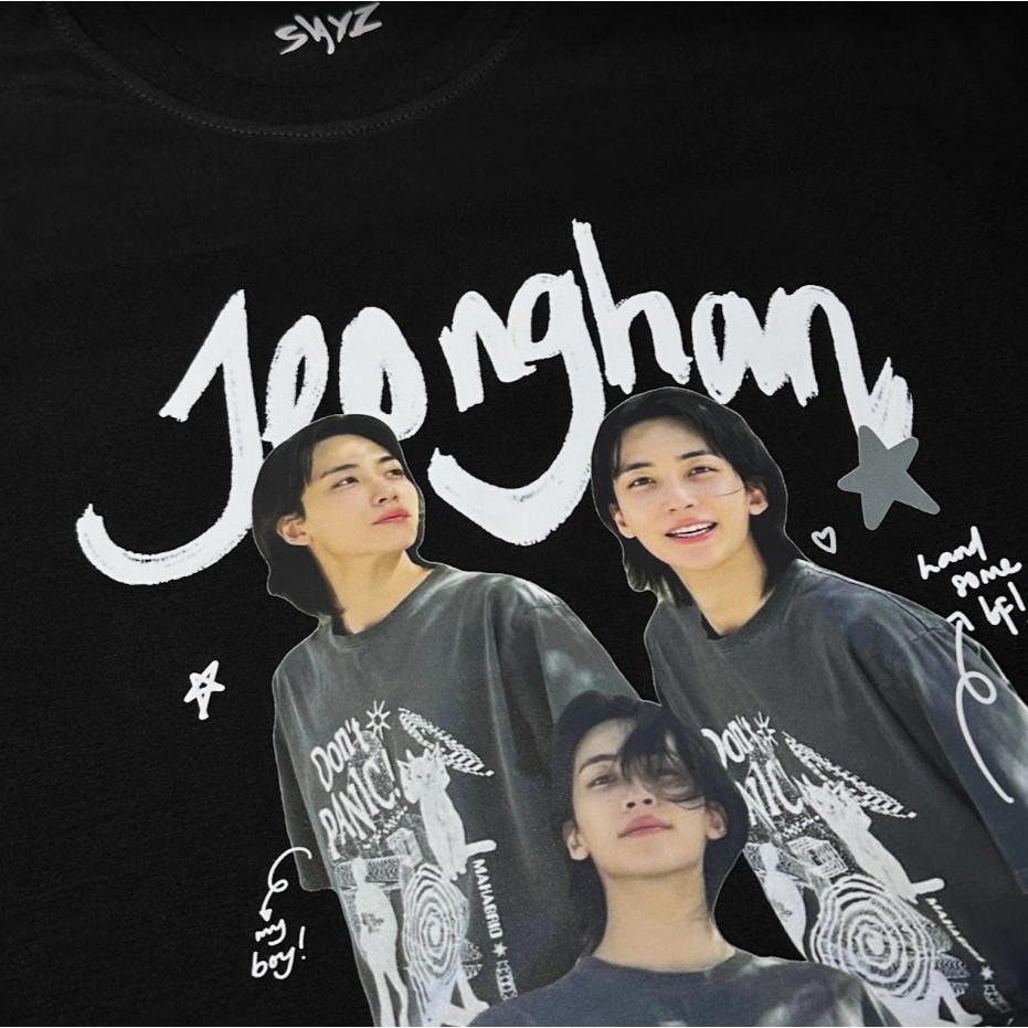 Camisa Camiseta kaos Seventeen Serie 2-Mingyu Scoups Dino Joshua