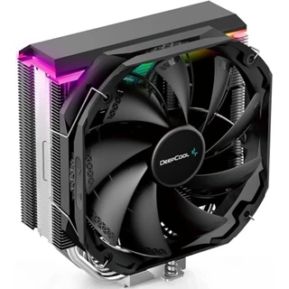 COOLER PARA PROCESSADOR DEEPCOOL AS500 RGB UM FAN DE 140MM PRETO