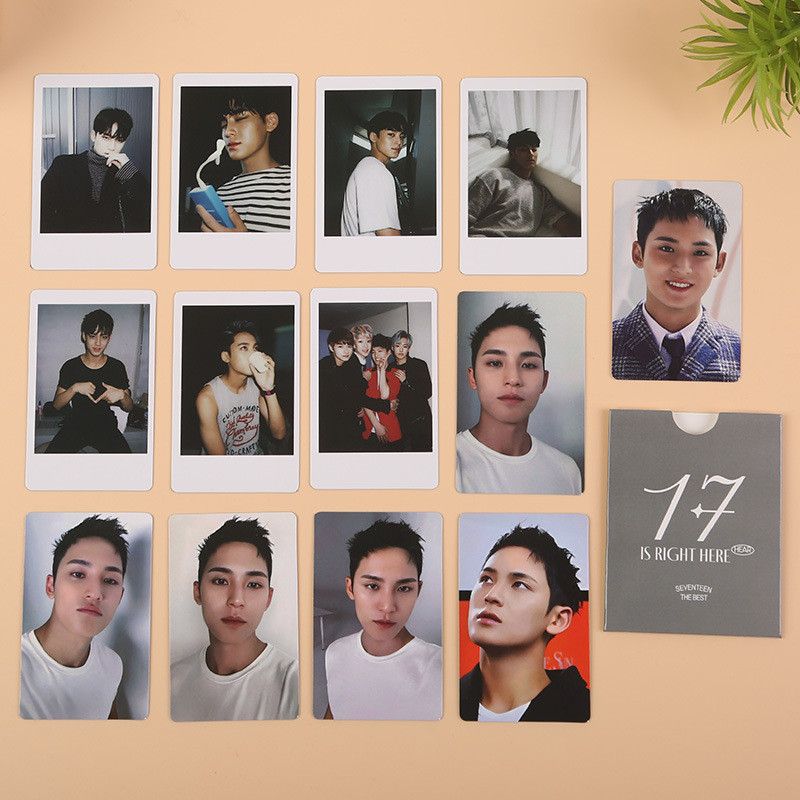 SEVENTEEN sector17 shopee ヨントン ドギョム トレカ Novo Álbum Kpop Idol SEVENTEEN 17 É Direito Aqui Photocard Fãs