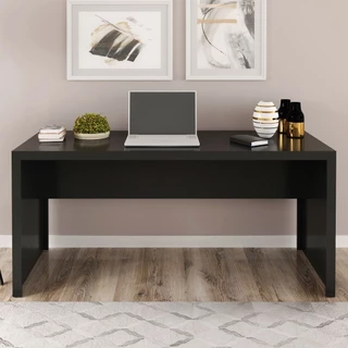 Mesa para Escritório Preto Me4109 - Tecno Mobili