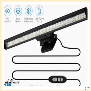 DELFINE Luz De Fixação Da Tela Do Monitor De Computador 10 Níveis De Luminosidade 3 Cores Lâmpada De Mesa Led Para Bar Home Office