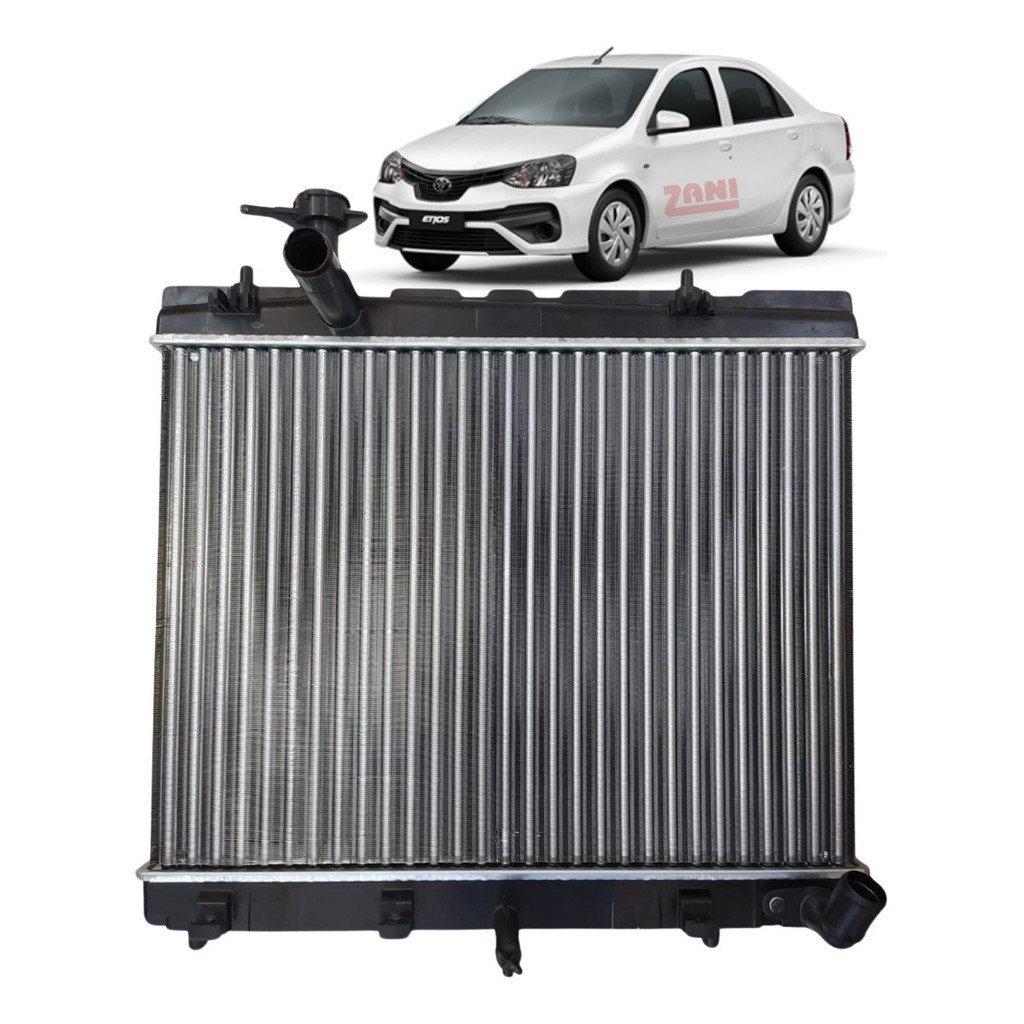 Radiador Toyota Etios 2017 2018 2019 2020 2021 2022 Manual | Shopee Brasil