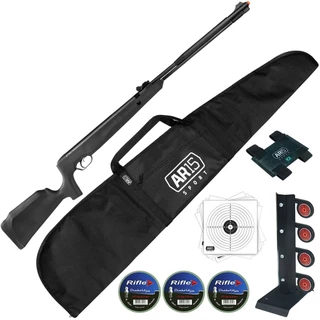Carabina de Pressão 4.5 Naja 2.0 Nitro TAG Alvo de Metal