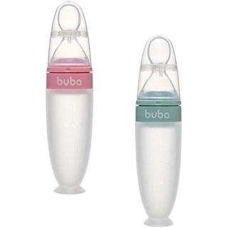 Colher Dosadora em Silicone Com Ventosa  - Buba