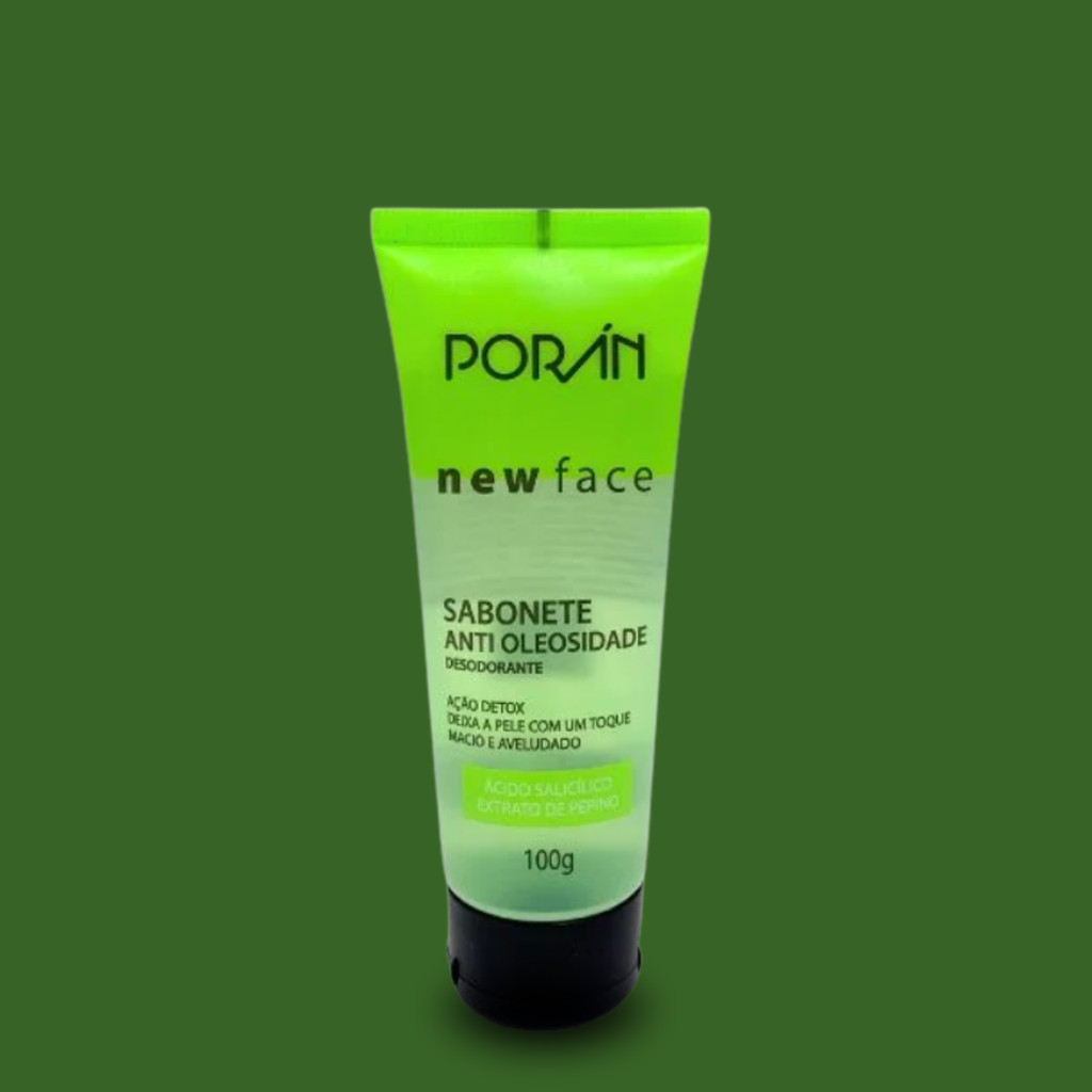 Sabonete liquido Poram new face anti oleosidade100g | Shopee Brasil