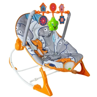 Cadeira de Descanso para Bebês e Balanço Dino-5085 Galzerano