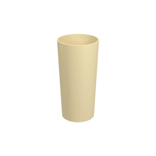 Copo Conico Coza Linha Cozy 500ml Cor Creme Arroz em Oferta na Shopee