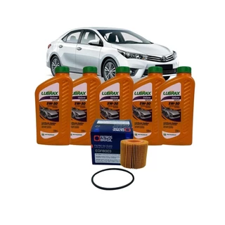 Kit Troca Óleo E Filtro Toyota Corolla 1.8 E 2.0 2010 A 2019