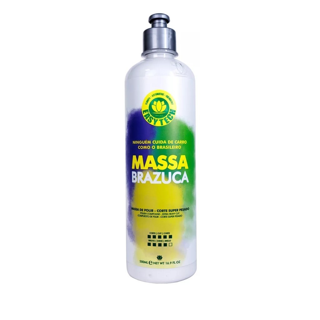 Brazuca Massa De Polir Super Corte Agressivo Easytech 500ml