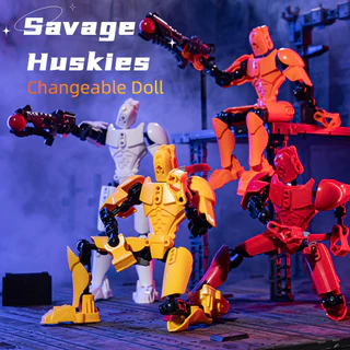 Titan 3D Impresso Movable Robot 13 Figura de Ação Multi-articulado Movable DIY Montagem Desktop Robot &&&&