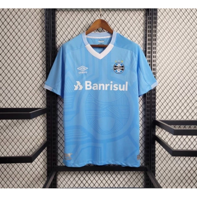 Camisa Camiseta do Time do Grêmio Azul Celeste 24/24