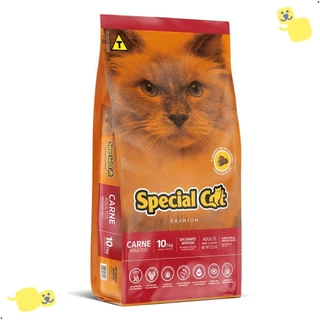 Ração Special Cat Premium Sabor Carne Gatos Adultos 10,1kg