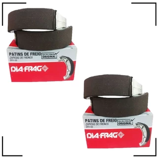 Par Lonas de Freio Biz 110i Biz 100 Biz 125 Bros 150 Sob Medida 0.50 Diafrag