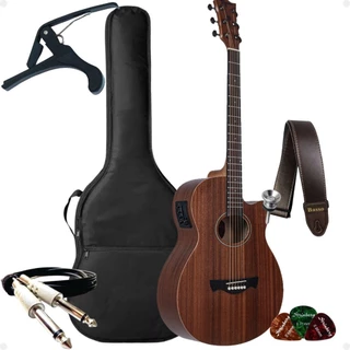 Kit Violão Tagima Dallas Elétrico Latin America Gran Reserva + Acessórios