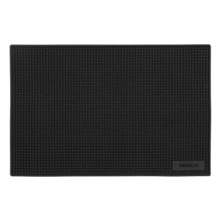 Tapete Escorredor para Bar 45 cm Borracha Cor Preto Linha Acessórios para Bar e Vinho Brinox em Oferta na Shopee