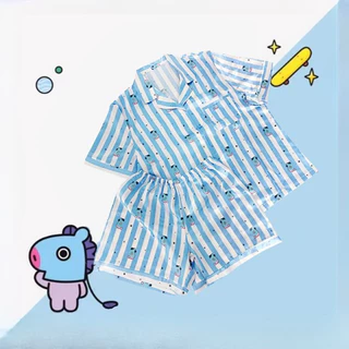 Pijama/Camisola Bts para dormir/Cozinha/Koya/Mang/Rj/Shooky/Tata