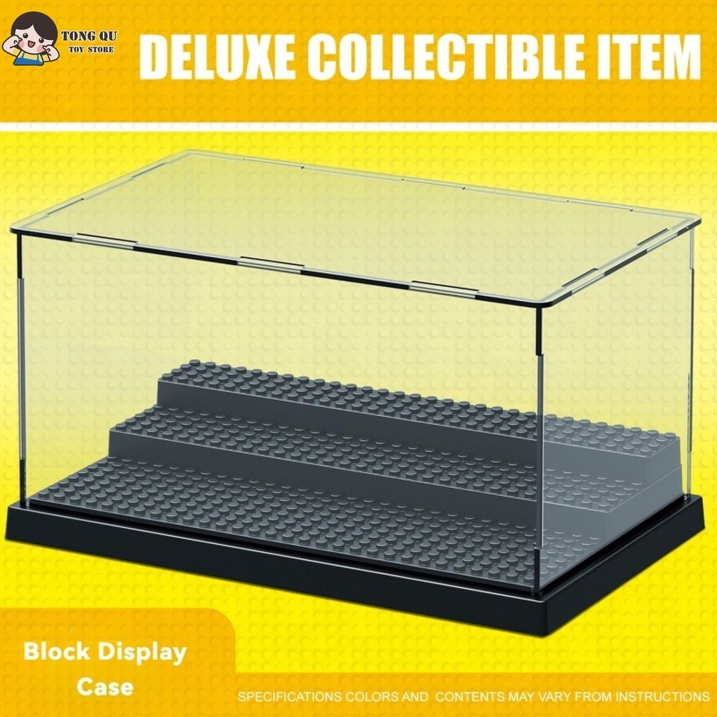 Caixa Transparente De Exposição De Bonecas Block Proteção minifigure À Prova De Poeira