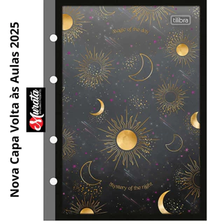 Refil Tiliflex Para Fichário e Caderno Argolado Colegial (Menor) Magic 80 Folhas - Tilibra