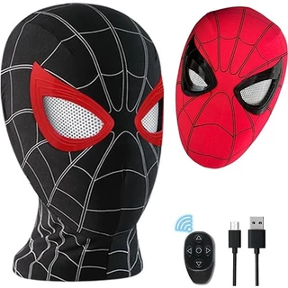Máscara Do Homem-Aranha Super Herói Expedição Miles Remy Halloween Hat Cosplay Adereços De Decoração