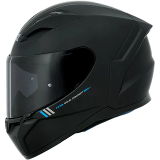 Capacete Moto Axxis Segment Solid A1 Preto Fosco