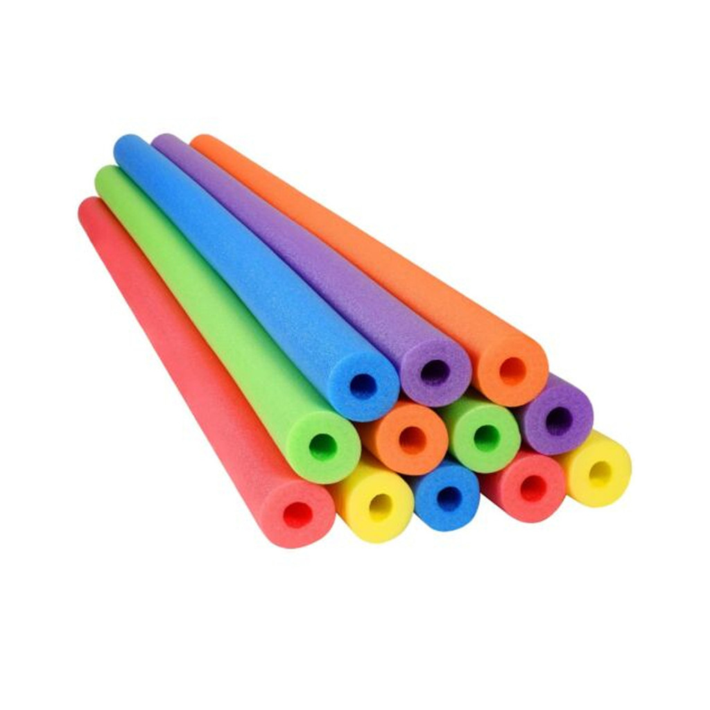 Kit 5 Boia Macarrão Espaguete Flutuador Natação Com Furo | Shopee Brasil