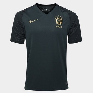 Camisa do brasil preto camiseta do brasil preto envio imediato