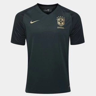 Camisa do brasil preto camiseta do brasil preto envio imediato
