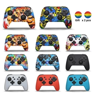 Capa Protetora De Silicone Macia Para O Polegar Tampa Da Pele Compatível Nintend switch pro Controller Shell Case Interruptor Gamepad