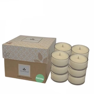 Vela Aromática Premium Alecrim C/12 Mini Velas Velitah Brasil