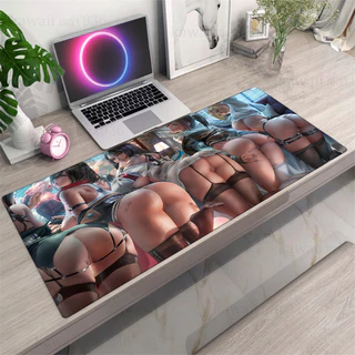 HD Impressão MousePad Sexy Nu Laptop Desk Mat Rosa Bunda Grande Peitos Grandes Jogo Mouse Pad