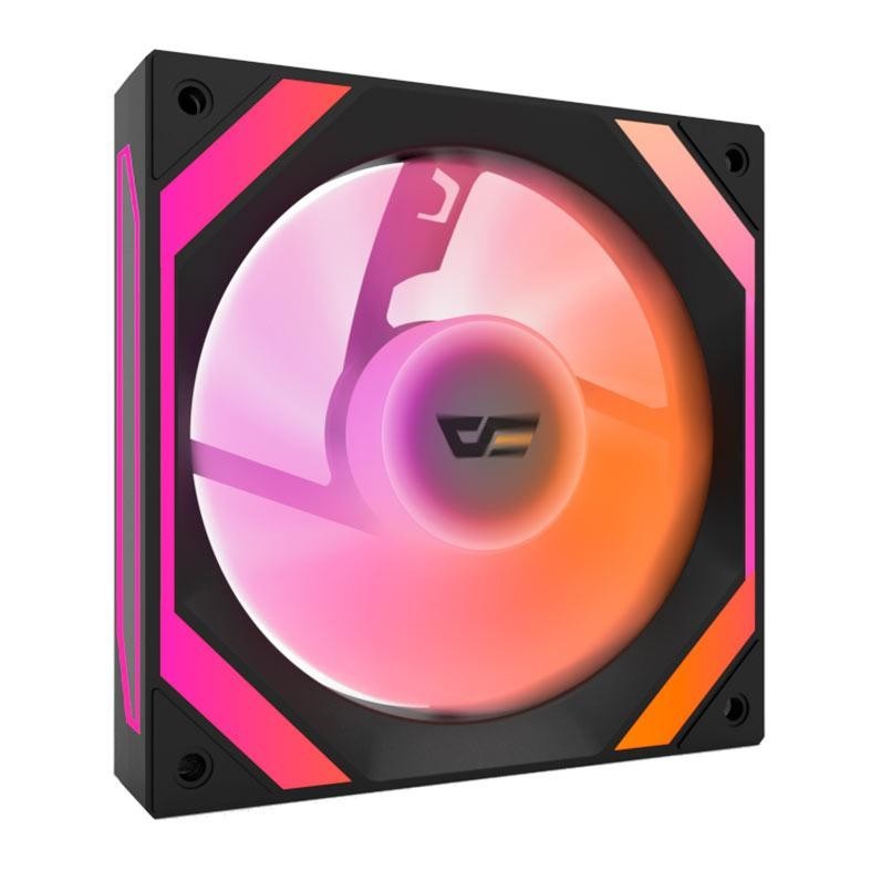 Ventoinha Aigo Darkflash DM22R Pro, ARGB, 120mm, Preto, DM22RPRO-BK