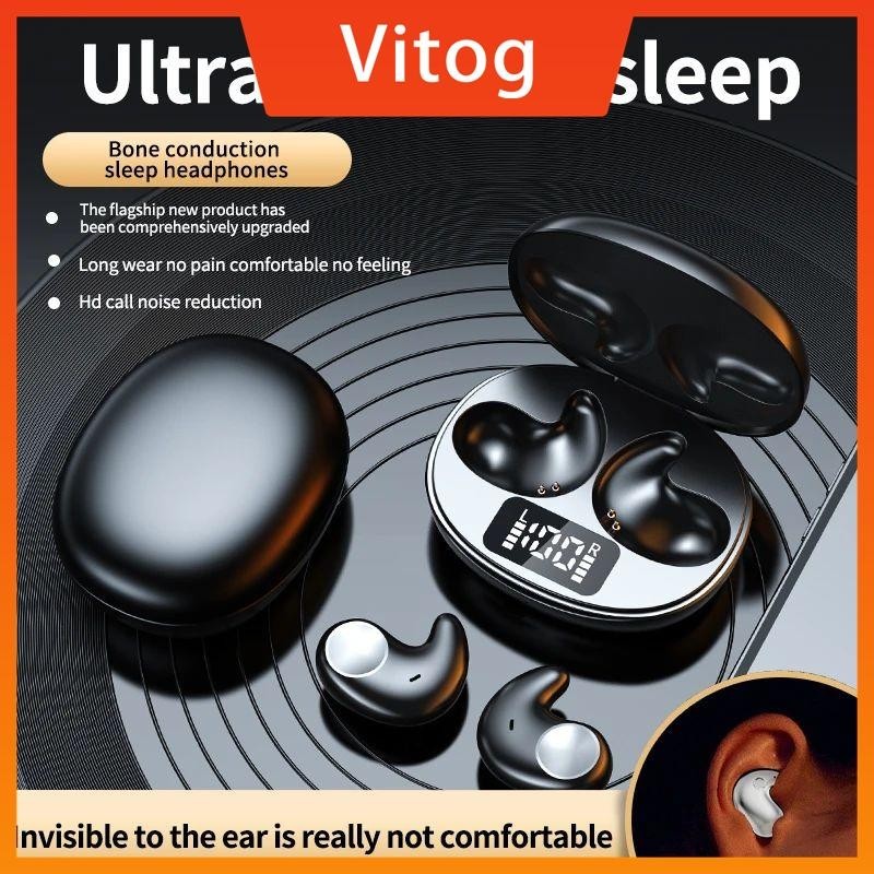 Mini SM02 Fones De Ouvido Bluetooth 5.3 Com Cancelamento De Ruído Para Jogos Auriculares À Prova D'água Música Móvel Dormir