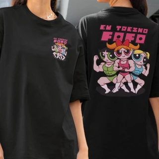 Camiseta Treino Fofo Meninas Poderosas Academia Fitness Maromba Meme