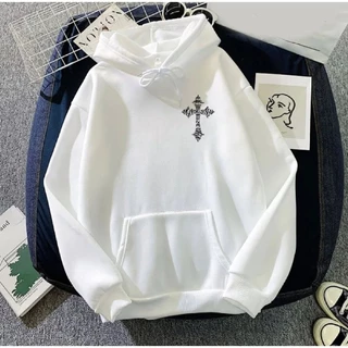 Blusa Frio Moletom Jaqueta Com Capuz Streetwear Cruz Flanelado