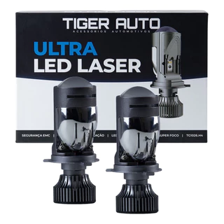Ultra Led Laser Projetor H4 Forte Todos Foco Simples