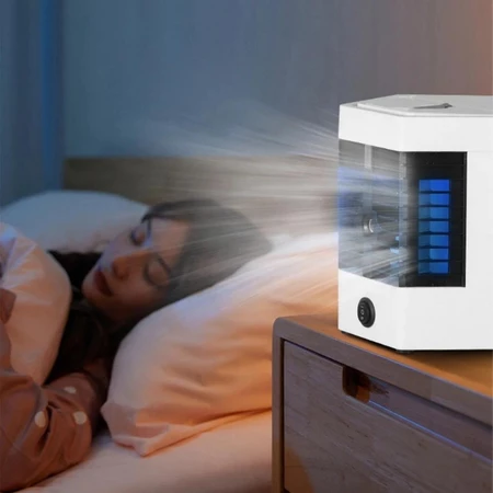 AR Condicionado Usb Ventilador com Nevoa Portatil Air Cool Ultra Pro Umidificador Climatizador