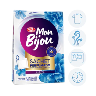 Sache Aromatizador Pureza e Harmonia Mon Bijou Bombril