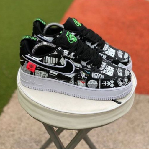 Tenis Cano Baixo Personalizado Mapa Mundi LX Original Masculino e Feminino Couro Legitimo Lançamento 2024 - 24h