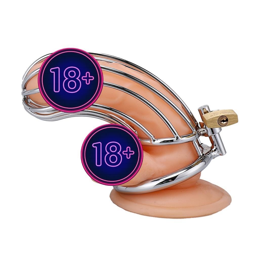 Cinto de Castidade Masculino com Linhas-sexshop-RYCB-003