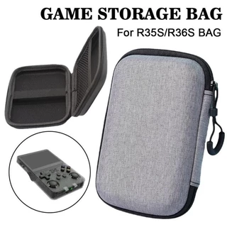 [READY STOCK] Estojo Portátil De Transporte De Viagem Para R36S/R35S Protetor De Armazenamento À Prova De Choque Acessórios Console De Malha