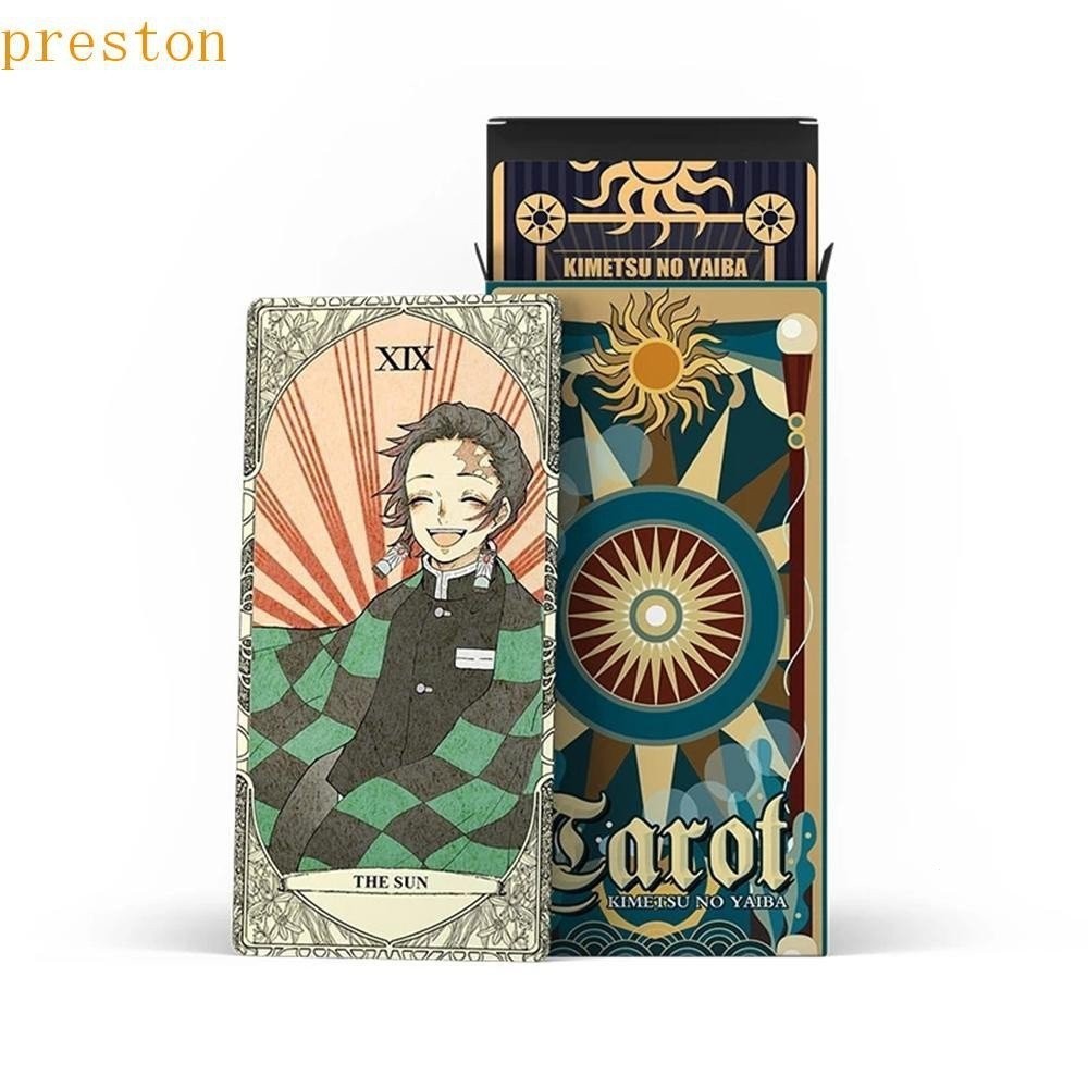 Tarot PRESTON Cartas Demon Hunter Anime Especial Tarot Japonês