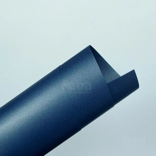 Papel Perolado Azul Escuro - Marajó - A4 180g/m² - 25 folhas