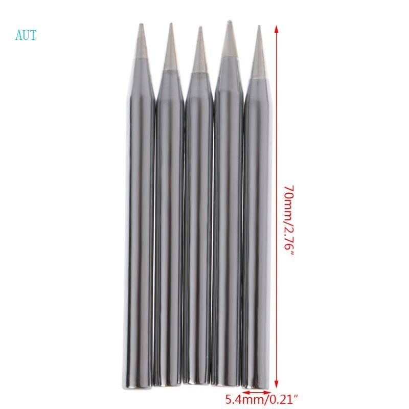 Melhor 5 Pcs 60W Ponta Solda Ferro Substituição Chumbo