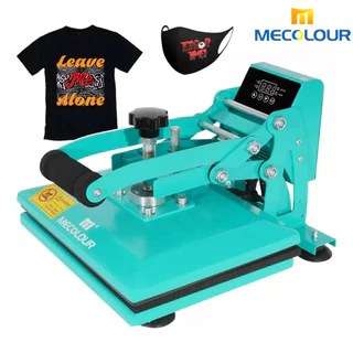 Máquina de Impressão Por Sublimação 23*30cm Impressão Plana e Máquina de Passar Roupa para Camisetas, Fronhas, Bolsas Mecolour