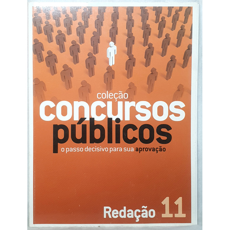 Livro Coleção Concursos Públicos 11 - Redação - Jonas Rodrigo Gonçalves ...