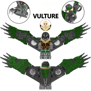 Compatível com LEGO Marvel Animação Super Hero Série Vilão Abutre Assembleia Building Blocks Figuras-Brinquedos Assembleia Educativa Hand-made presente de aniversário para crianças